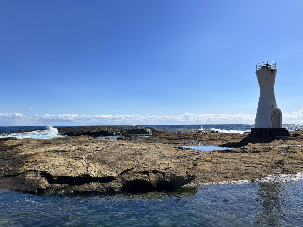 安房白浜港灯台