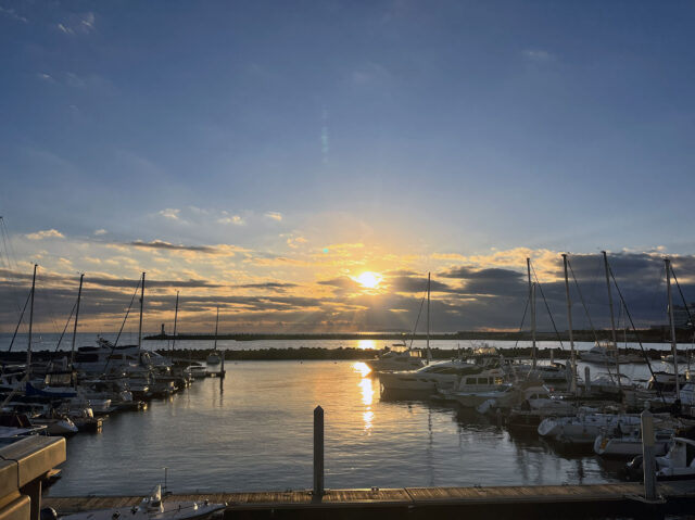 熱海親水公園 初日の出